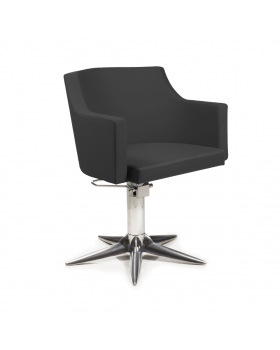 Кресло парикмахерское "Birkin Black P"