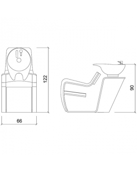 Мойка парикмахерская "BLACKWASH"
