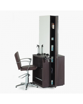 Мужское зеркало барбер двухстороннее "Ahead"