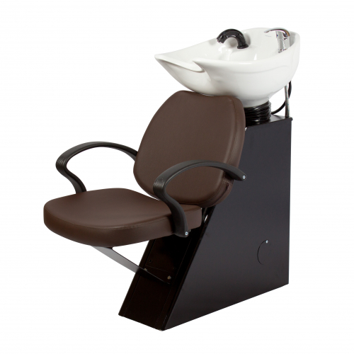 Парикмахерская мойка "ЕЛЕНА" с креслом "СОЛО Модерн"