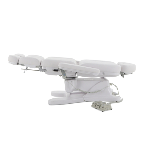 Педикюрное кресло электрическое 3 мотора "ММКП-3/КО-196DP03" с РУ с ножной педалью и пультом управления