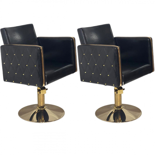 Парикмахерское кресло "Голдиум Блэк З"