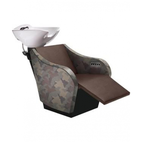 Мужская мойка барбер "RAVELLO MASSAGE CAMOUFLAGE GREY"