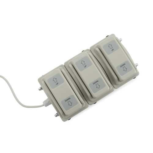 Педикюрное кресло электрическое 3 мотора "ММКП-3/КО-196DP03" с РУ с ножной педалью и пультом управления