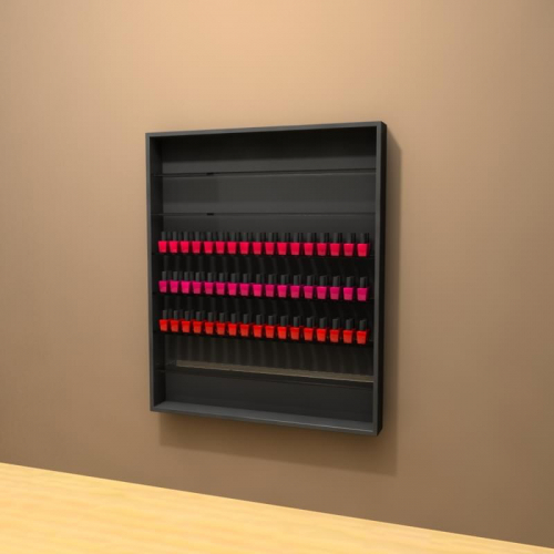 Навесная полка для лаков "Square"