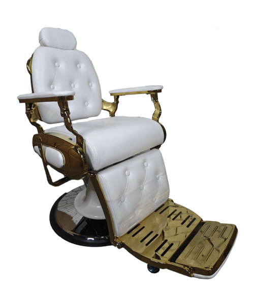 Барбершоп кресло "Пабло Уайт"