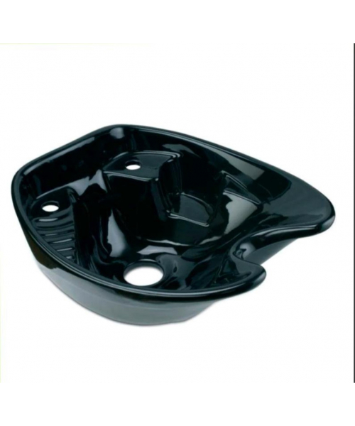 Парикмахерская средняя раковина SUN&SPA "ГАММА" черная + ПОЛНЫЙ КОМПЛЕКТ